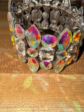 Bebe Crystal stretch bracelet